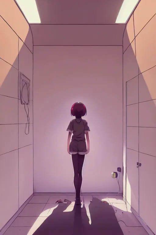 Prompt: a high detail empty room with sunflower by Tomas Sanchez and Simon Stålenhag and krenz cushart and ilya kuvshinov. pixiv fanbox skeb.jp clipstudio medibang ichi-up CGWORLD key visual manga cover