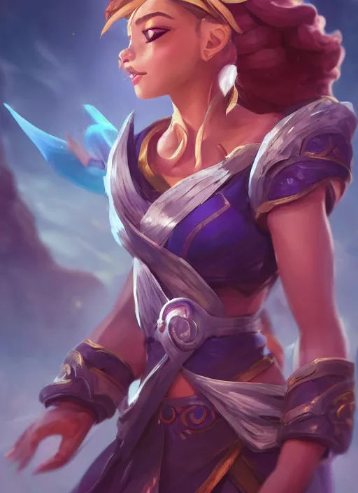 Image similar to zenra taliyah, from league of legends, o furo, ahekao, aokan, hyper detailed, digital art, overhead view, trending in artstation, studio quality, smooth render, unreal engine 5 rendered, octane rendered, art style by kristen liu - wong, natalie krim andlera balashova and wlop and samantha mandala