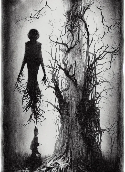 Pencil drawing. Dark forest. | Nature art drawings, Forest drawing, Pencil drawings  easy