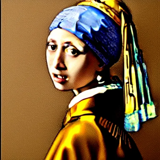 Prompt: https://upload.wikimedia.org/wikipedia/commons/thumb/0/0f/1665_Girl_with_a_Pearl_Earring.jpg/800px-1665_Girl_with_a_Pearl_Earring.jpg