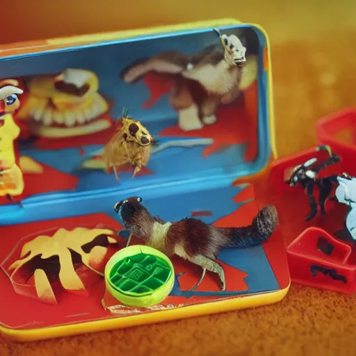 Prompt: Critters (1986), McDonald's Happy Meal toy