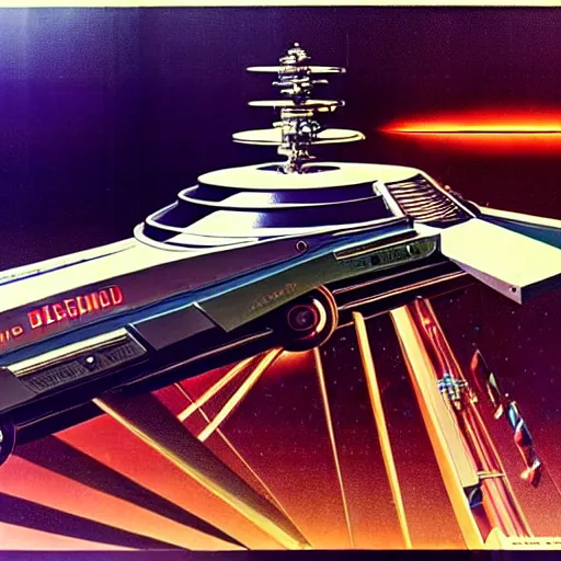 Image similar to an extremely complex and advanced cellphone from the 1960s, extreme plus resolution fantasy concept art, intricate details to everything visible, sharp lighting, Dramatic light by denis villeneuve, strong emphasis on Syd Mead, Robert McCall