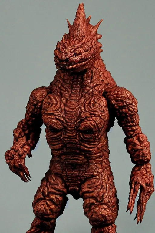 Image similar to kaiju action figure portrait by jason edminton