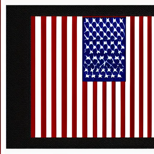 Prompt: united states'flag redesigned