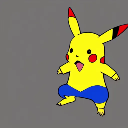 Prompt: Pikachu in the style by Arcane and League of Legends