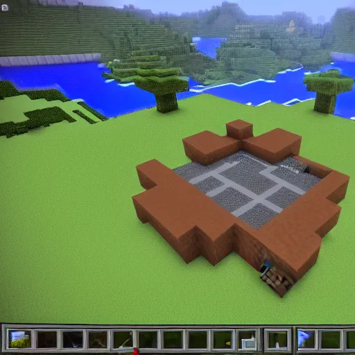 Image similar to youtuber technoblade with a crrown against youtuber dream in minecraft