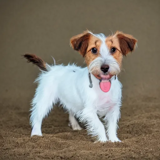 a high quality photograph of a scruffy wire haired | Stable Diffusion