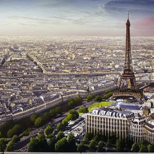 Image similar to a place in paris in 2 0 2 0