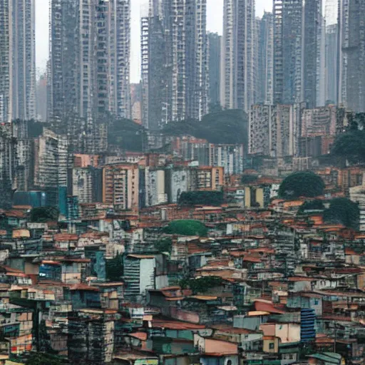 Image similar to dystopian sao paulo, marginal pinheiros, 8 k, art by petter steen and daniel dociu and david edwards