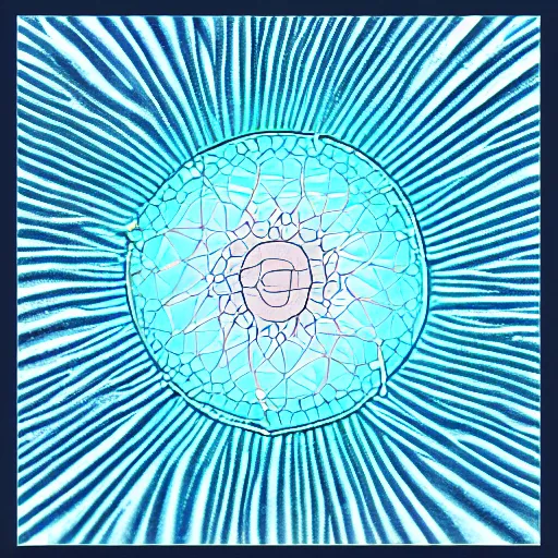 Prompt: photoillustration smart spirituality diatom