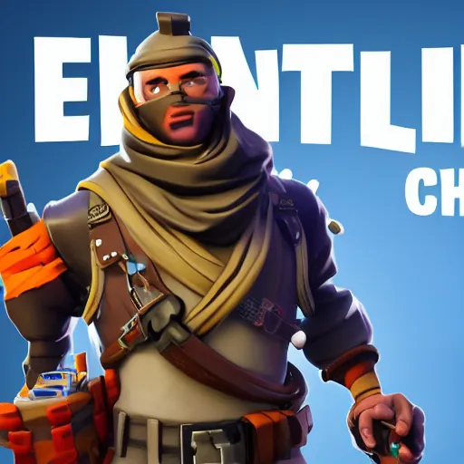 Prompt: john calvin as a character from fortnite, detailed, high quality