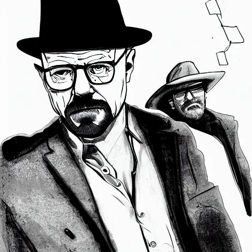 Image similar to heisenberg by rafael albuquerque