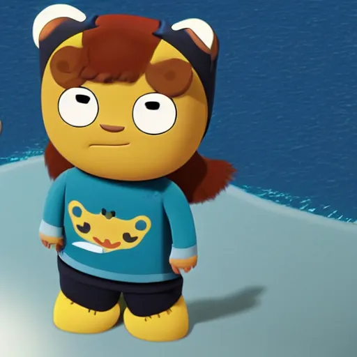 Image similar to kwazii from the octonauts on trial for mutiny