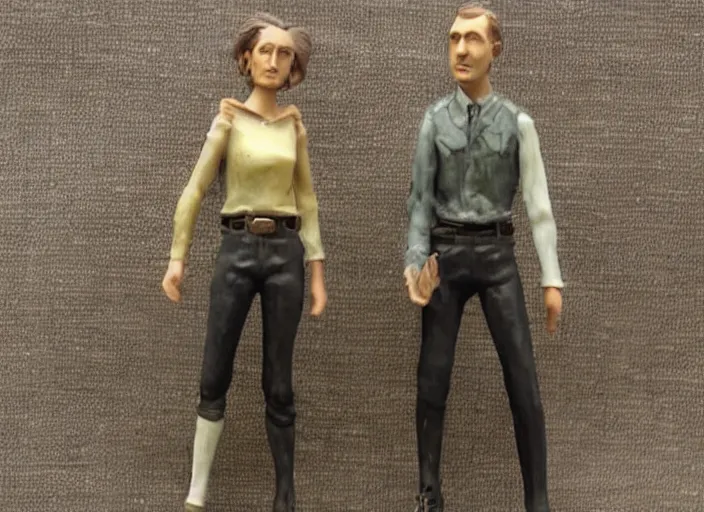 Prompt: Image on the store website, eBay, Full body, 80mm resin figure of People in the town