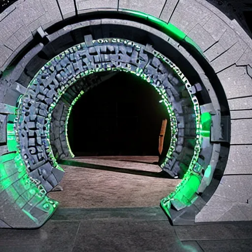 Prompt: a stargate in atlantis