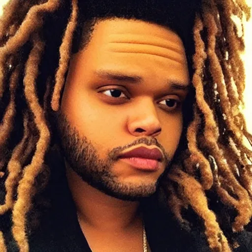 Image similar to the weeknd as a female