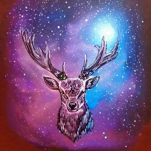 Prompt: cosmic stag