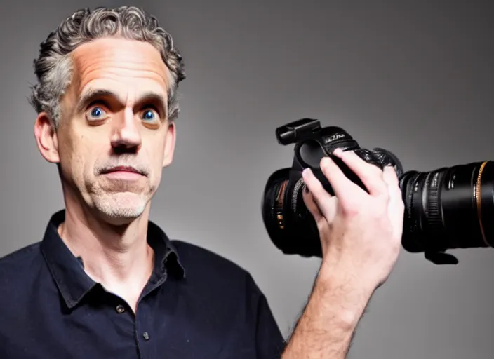 Prompt: dslr photo still of!!!! jordan peterson!!!! dressed as a woman dressed as a woman, 8 k, studio lighting