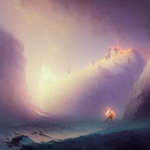 Image similar to french toast made by ivan aivazovsky, peter mohrbacher, greg rutkowski volumetric light effect broad light oil painting painting fantasy art style sci - fi art style realism premium prints available artwork unreal engine