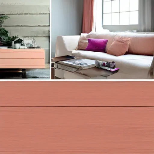 Image similar to the new color trend woodpink.