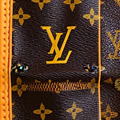 Prompt: louis vuitton ballerina, symmetrical face, intricate, sharp focus, smooth