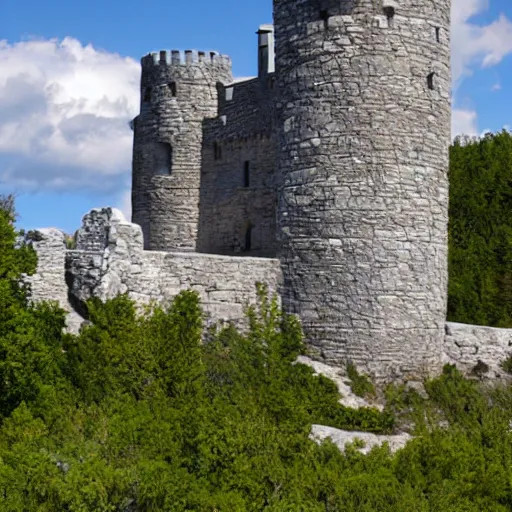 Image similar to castle in the bruce peninsula