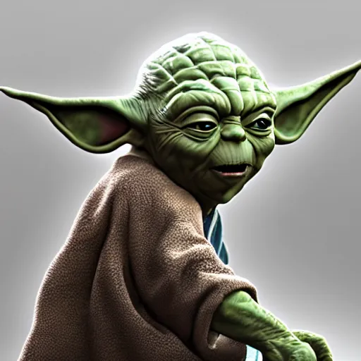 master yoda yelling at his guilty dog, digital art, | Stable Diffusion ...