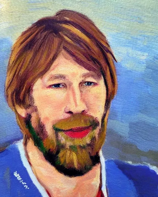 Prompt: impressionist painting of a portrait of peter forsberg