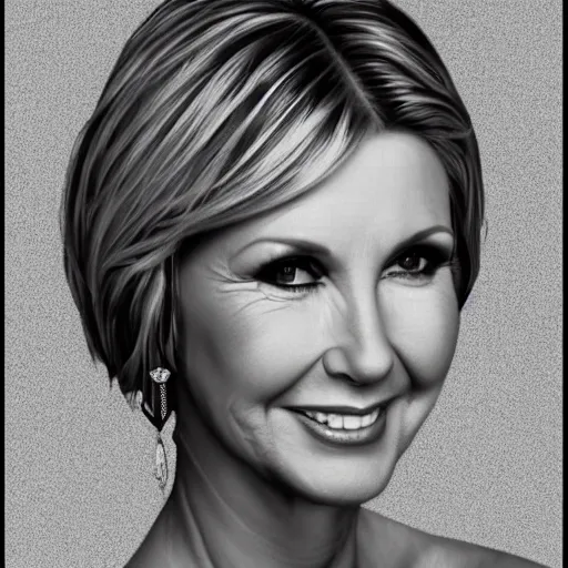 Image similar to Olivia newton-John portrait, intricate, highly detailed, photo realistic, sharp focus, 8K, realistic, high quality