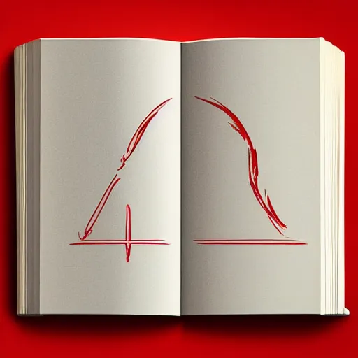 Image similar to “a very simple book logo, with a flame, red logo, black background, low detail, defined lines”