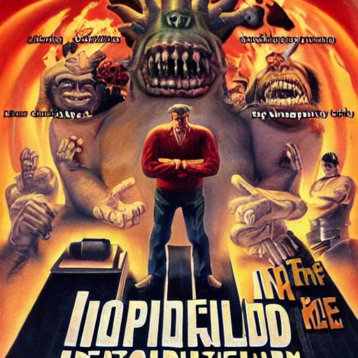 Prompt: movie poster for'incredibly based devs rebooting the mainframe'( hyperreal detailed facial features and uv lighting, art by ed roth, frank frazetta and basil wolverton, directed by david cronenberg )