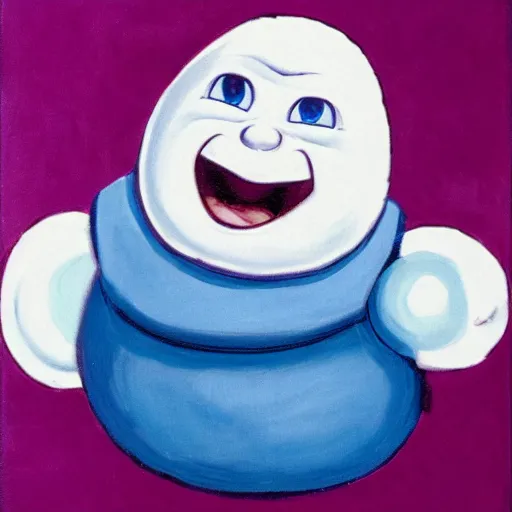 Image similar to An angry Pillsbury Doughboy.