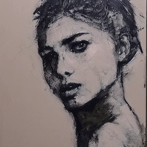 Image similar to photo of young woman by guy denning