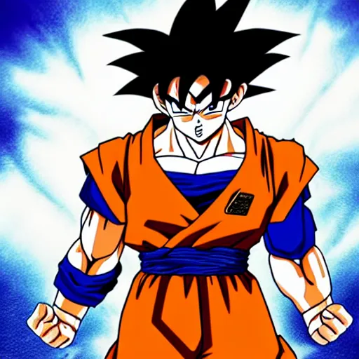 Image similar to goku missing all his limbs