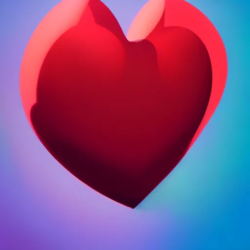 Image similar to heart icon stylized minimalist loftis, cory behance hd by jesper ejsing, by rhads, makoto shinkai and lois van baarle, ilya kuvshinov, rossdraws global illumination