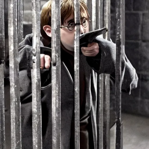 Image similar to harry potter in azkaban jail