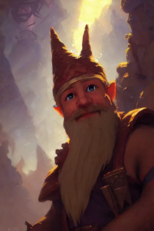 Prompt: runescape gnome portrait dnd, painting by gaston bussiere, craig mullins, greg rutkowski, yoji shinkawa