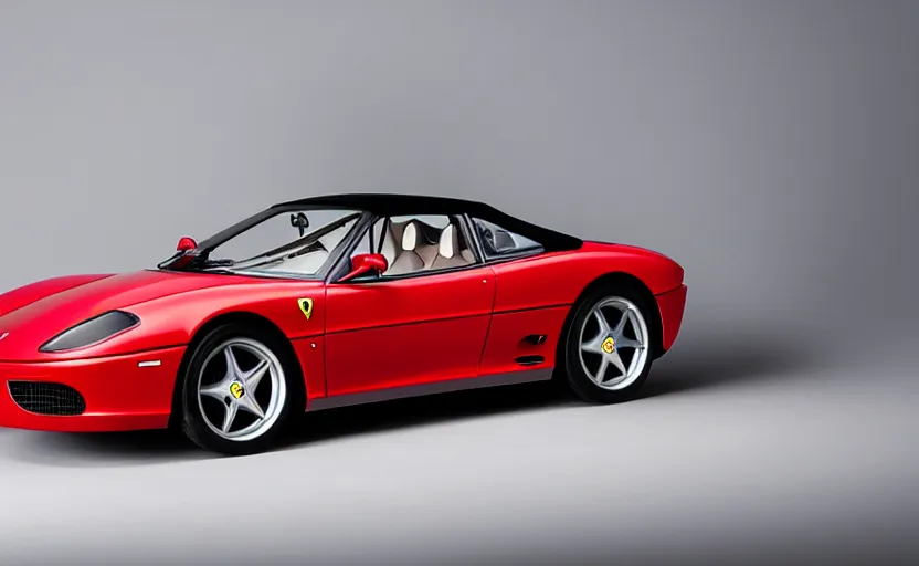 Prompt: “A 2025 Ferrari 365 GTS/4 Daytona Spyder Concept, studio lighting”