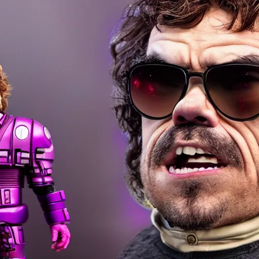 Image similar to Peter Dinklage as MODOK, photo, detailed, 4k