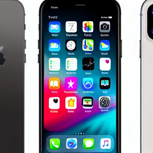 Image similar to new Iphone 14XL is huge - 12 Inch screen with no Bezel, shown in a normal person's hands