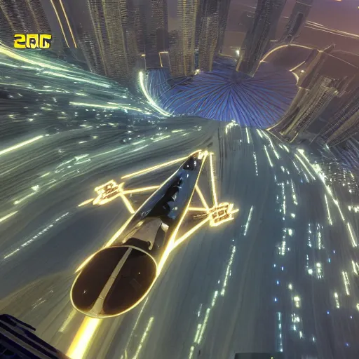 Image similar to gta : dubai, hyperspace