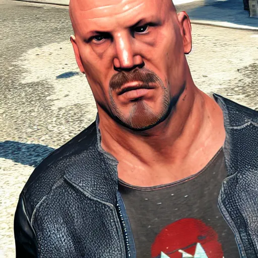 Image similar to Stone Cold Steve Austin in GTA 5