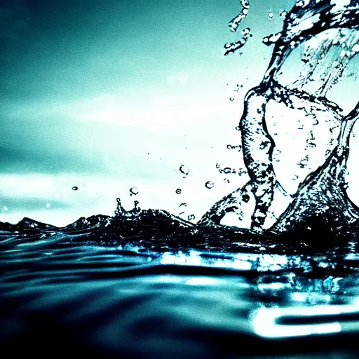 Prompt: just some water, cinematic, dramatic, cool, special