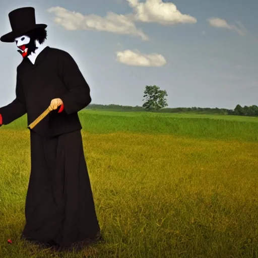 Image similar to amish joker