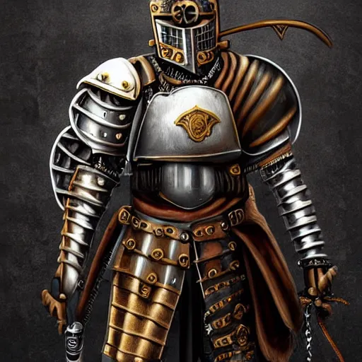Image similar to a steampunk roman knight in the style of anti-art trending on artstation deviantart Pinterest detailed realistic HD 8k High Resolution
