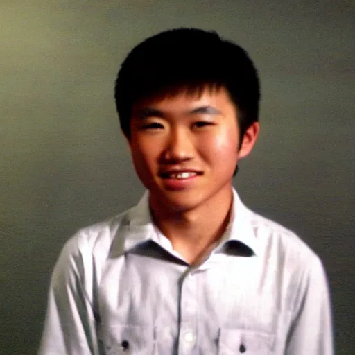 Image similar to isaac chen, age 1 4