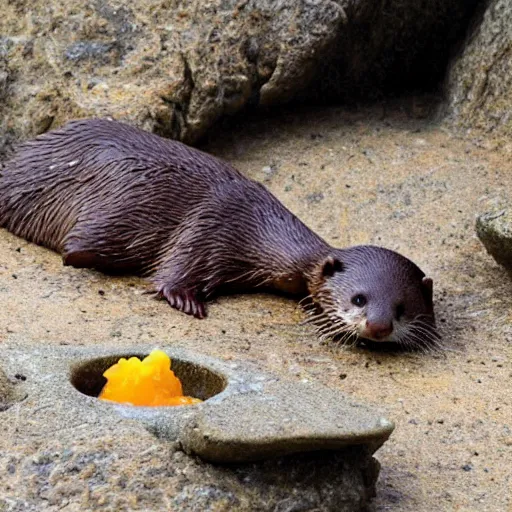 Image similar to otter raw yolk