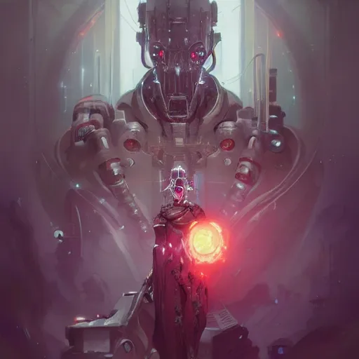 Image similar to portrait of a cybernetic frankenstein, cyberpunk concept art by pete mohrbacher and artgerm and wlop and greg rutkowski and deathburger, digital art, highly detailed, intricate, sci-fi, sharp focus, Trending on Artstation HQ, deviantart, unreal engine 5, 4K UHD image