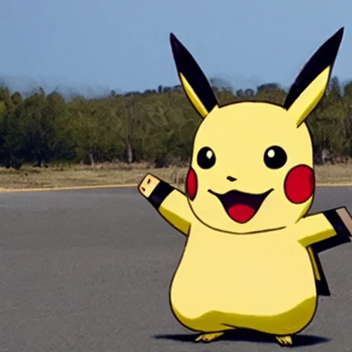 Prompt: a photo of pikachu marching in the army