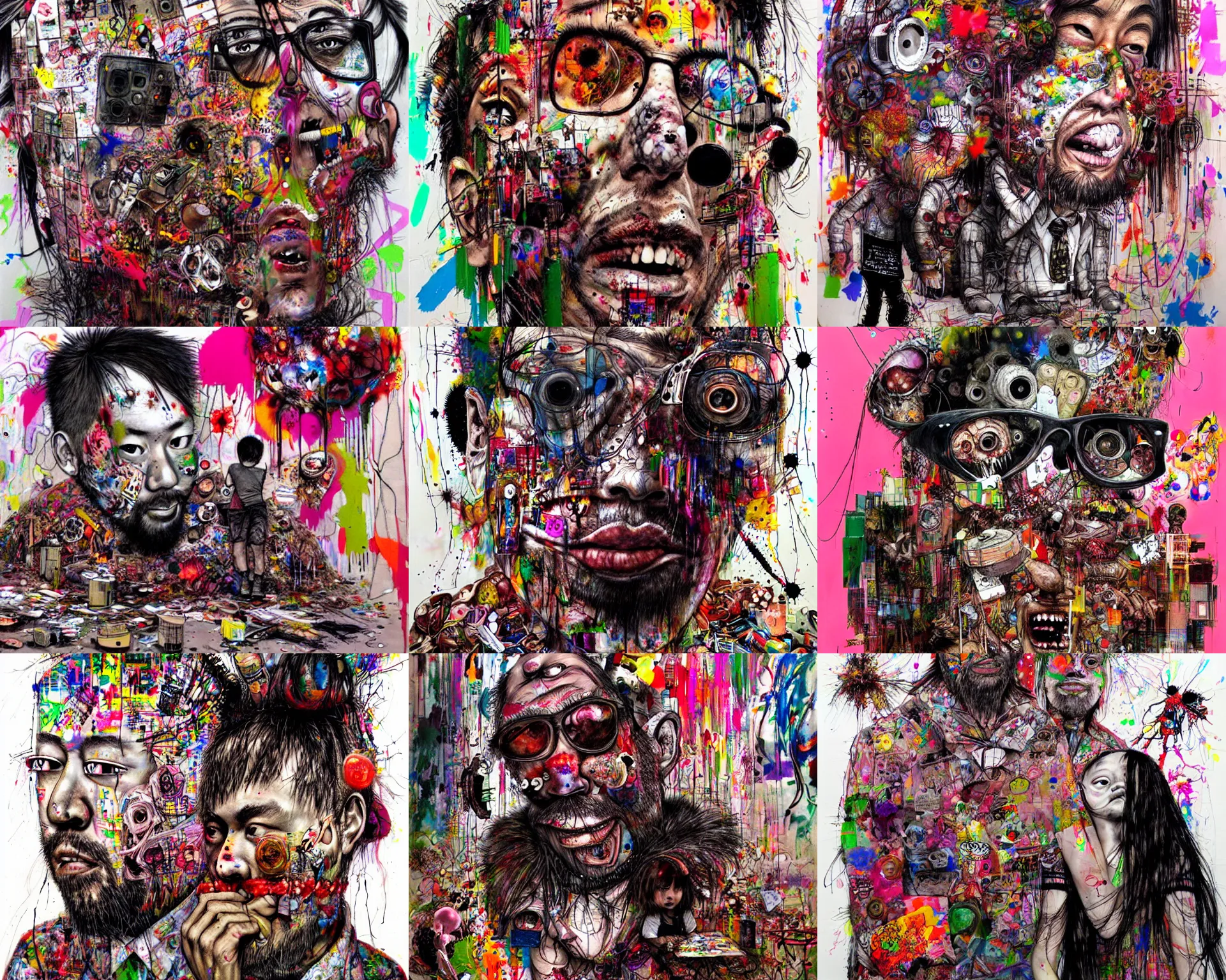 Image similar to artwork by david choe